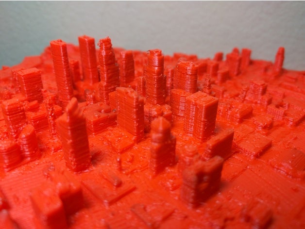 minneapolis, minnesota, in der Innenstadt Gebäude & Strukturen Stadt minneapolis minnesota Wolkenkratzer 3D print model - Mito3D