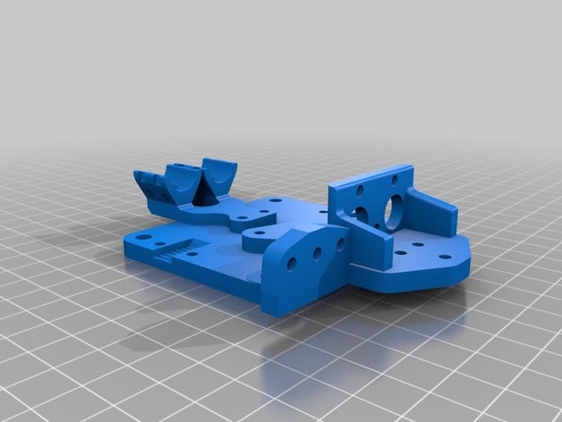 tutti un d-bot anteriore cavalletto chimera bl-touch Stampante 3d parti 3D print model - Mito3D