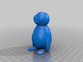 penguin 3d printing 3d print model - Mito3D