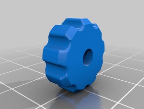 hotbed nut 3d printers 3d print model - Mito3D
