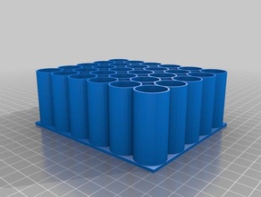 30 hole big tool holder holders & boxes customized 3d print model - Mito3D