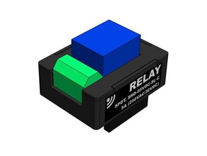 d1m block - relay electronics blocks esp8266 iot iot123 wemos d1 mini 3d print model - Mito3D