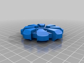 wheel fidget spinner requires 606 bearing 3d printing 3d print model - Mito3D