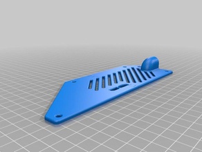 monoprice mini unico pezzo senza forare il pannello laterale parti 3d print model - Mito3D