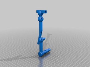 robot gamba modello di omero il quadrupede raggio 3d print model - Mito3D