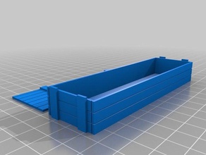 3x king size slim caixa playsets personalizado 3d print model - Mito3D
