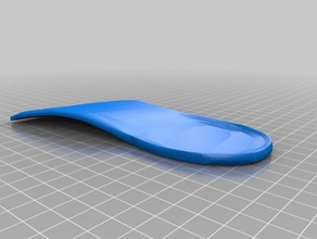 mi personalizados de plantillas ortopédicos cómoda personalizado 3d print model - Mito3D
