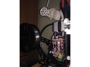 prusa i3 soporte de bobina Impresora 3d las piezas filamento la 3d print model - Mito3D
