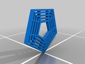 pentagone tour les échecs 3d print model - Mito3D