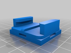 Kabelbinder gopro mount 3d-drucken 3d print model - Mito3D