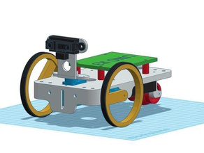 modular robot platform diy robotics 3d print model - Mito3D