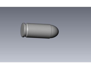9mm snap cap tools dummy model 3d print model - Mito3D