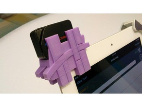 carte de crédit glisser titulaire n'importe où le commerce la marque magnétique une les cartes lecteur mobile payer balayez 3d print model - Mito3D
