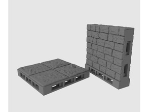 1 Klasik zindan örnek paketi oyunlar 28 mm dungeons dragons dungeonworks infinitylock 3d print model - Mito3D