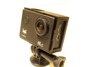 furibee 4k camera simple case 3d printing 3d print model - Mito3D