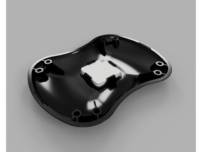 concealed tracker teal sport drone robotics gps mount tealdronechallenge tile 3d print model - Mito3D