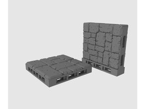 Zwergen-Ruinen sample-pack 1 Spiele - dungeon dungeons dragons dungeonworks fantasy infinitylock pathfinder rpg 3d print model - Mito3D