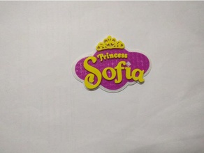 princesse sofia 3d print model - Mito3D