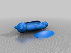 el snorlax cuerpo final La impresión en 3d 3d print model - Mito3D