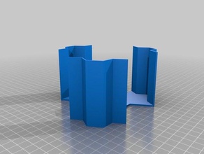 xia sectors tile holder 3d printing boardgame 3d print model - Mito3D