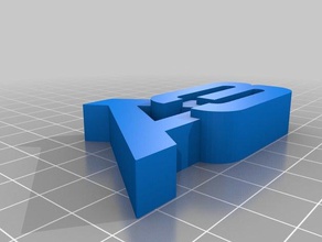 audi a3 L'impression 3d logo 3d print model - Mito3D