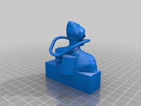 cyborg A impressão 3d 3d print model - Mito3D