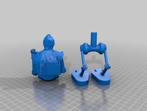 dan cyborg La impresión en 3d 3d print model - Mito3D