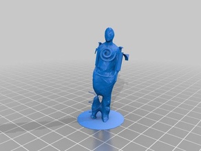 medical man biology 3d print model - Mito3D