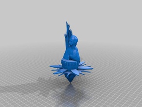 río de cohetes art 3d print model - Mito3D