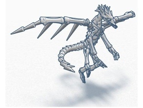 teschio di drago sculture 3d print model - Mito3D