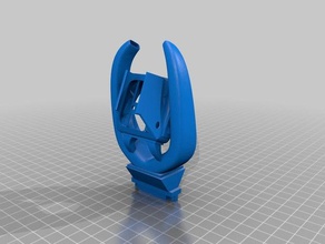cr-10 fang stock fan mount 3d printing 3d print model - Mito3D