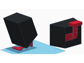 hoparlör standları ve 51 inspire 5300 creative labs bağlar ses ilham monte edin duruyor 3d print model - Mito3D
