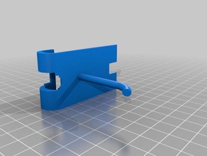 gancho para malla metalica 3d printing 3d print model - Mito3D