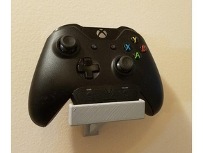 controlador xbox suporte de parede jogos vídeo 3d print model - Mito3D