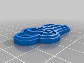 gail Schlüsselanhänger kundengebundene 3d print model - Mito3D