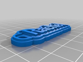 rachel Anahtarlık özelleştirilmiş 3d print model - Mito3D