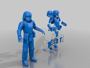 sw episode 7 snow trooper armour 3d printing 3d print model - Mito3D