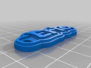 eric 2 keychains customized 3d print model - Mito3D