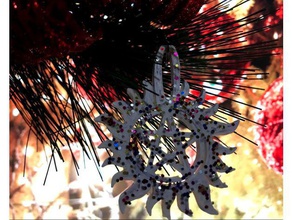 supernatural-keyring christmas ornament Schlüsselanhänger Weihnachten Ornamente Dekoration keychain keyring übernatürliche 3d print model - Mito3D