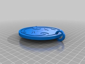 Katze-tag-Anhänger 3d-drucken 3d print model - Mito3D