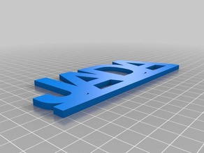 jada cookie cutter kitchen & dining customized 3d print model - Mito3D