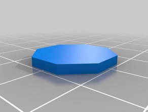 octagon A impressão 3d 3d print model - Mito3D
