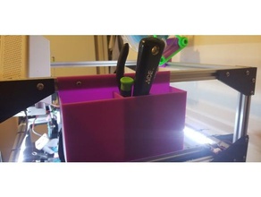 3d printer tool box holder aluminum extrusion accessories 3d print model - Mito3D