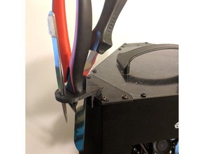 mp mini delta tool holder 3d printer accessories 3d print model - Mito3D