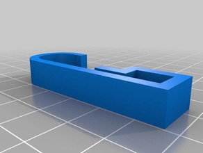 havlu perde klibi çubuk organizasyon klip askısı tutucu 3d print model - Mito3D