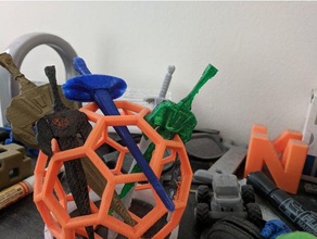 pokeydokey avcı keçi sanat 3d print model - Mito3D