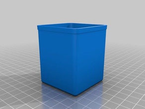 1x1 sortimo kutusu organizasyon özelleştirilmiş 3d print model - Mito3D