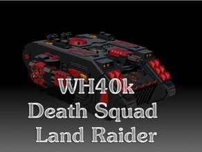 wh40k escuadrón de la muerte land raider vehículos warhammer 40k 3d print model - Mito3D