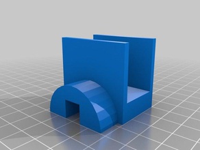 my customized cable holder 21 30 8 12 3 office 3d print model - Mito3D