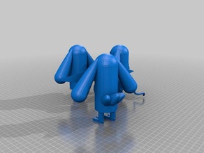 mole saint monster belle fuer leur ami L'impression 3d 3d print model - Mito3D